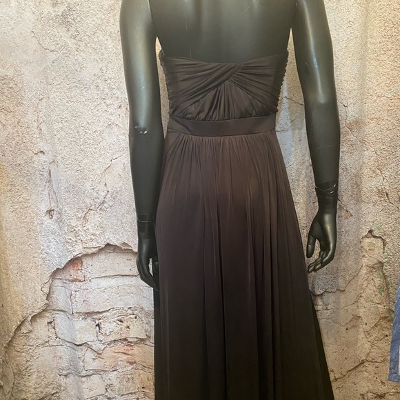 Dessy Collection Black Maxi Off The Shoulder Dress - Picture 4 of 7